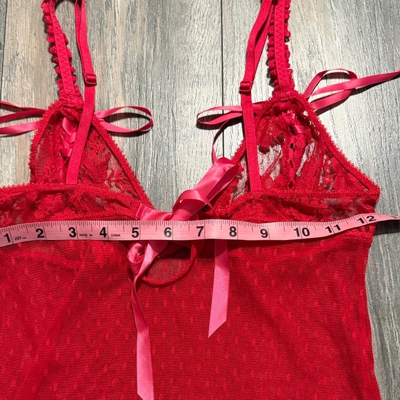 Victoria's Secret Red Lace Chemise - Picture 8 of 9